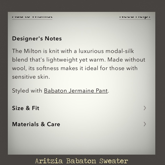 Aritzia Babaton Sweater - Picture 7 of 7